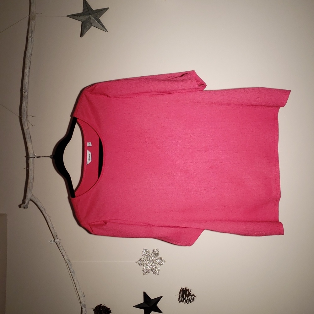 🔥3/$30🔥Pink Puff Sleeve Blouse
